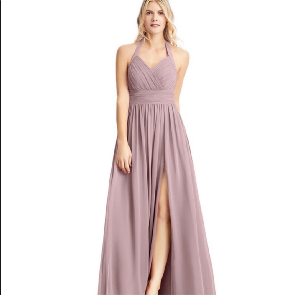 Azazie Veronica dress in Vintage Mauve size 8